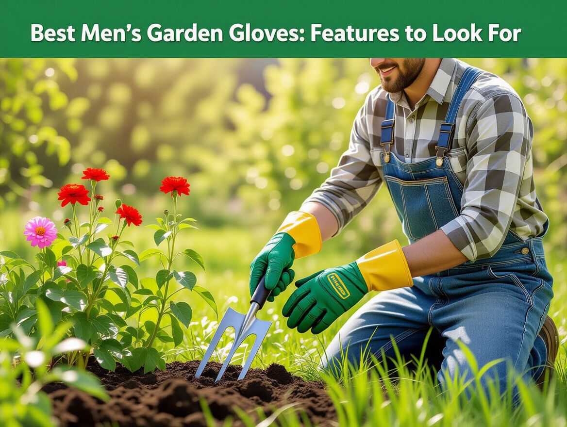 Best Men's Garden Gloves: Features to Look For
