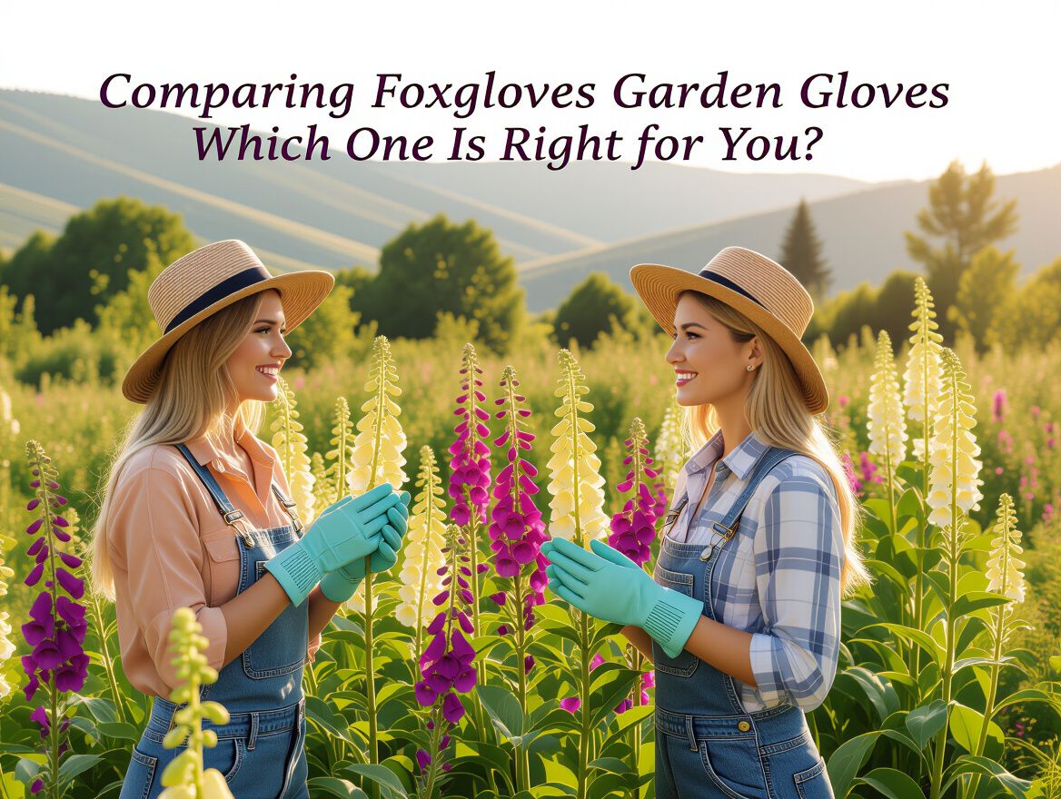 Comparing Foxgloves Garden Gloves: Which One Is Right for You?