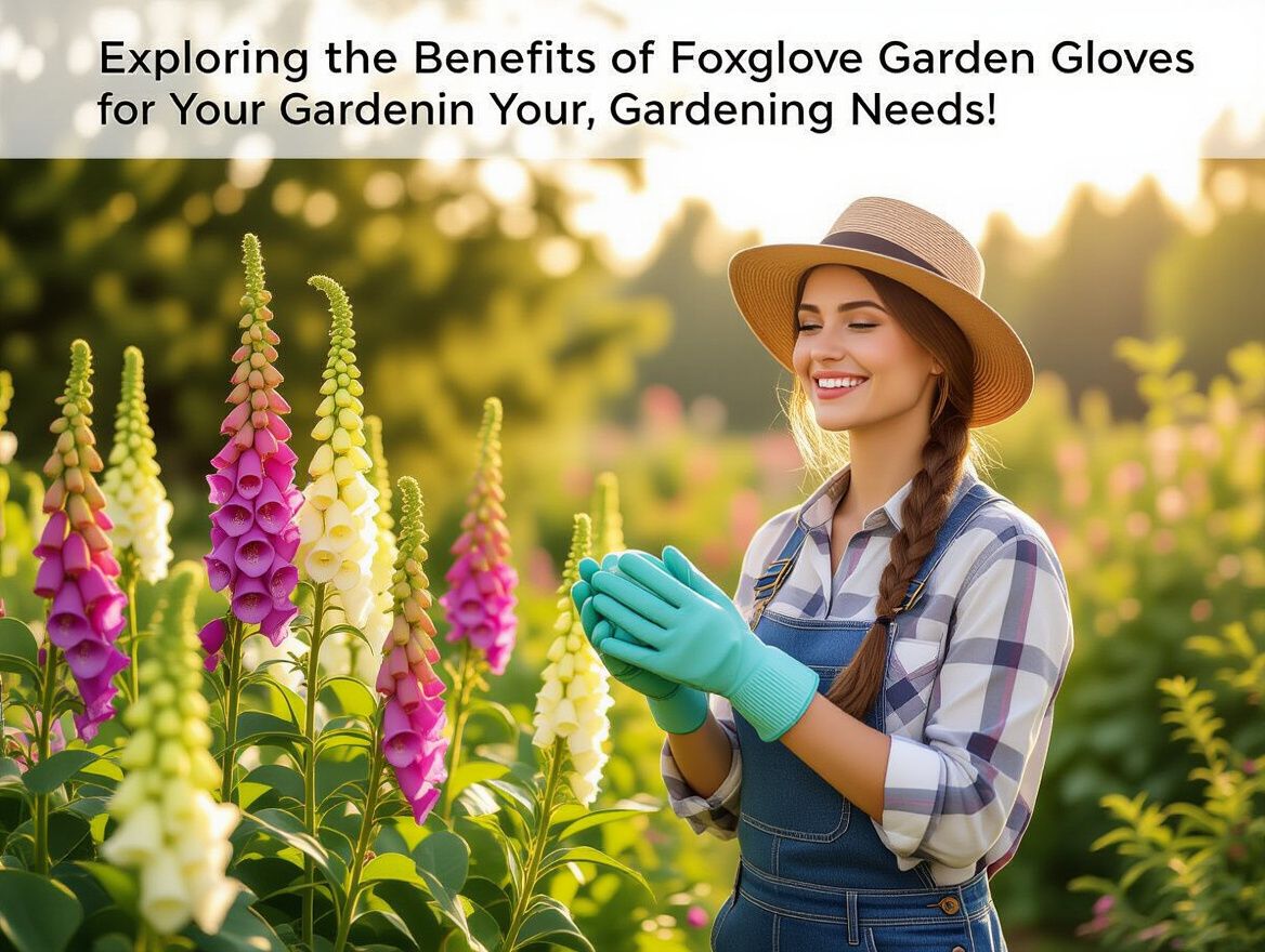 Exploring the Benefits of Foxglove Garden Gloves for Your Gardening Needs