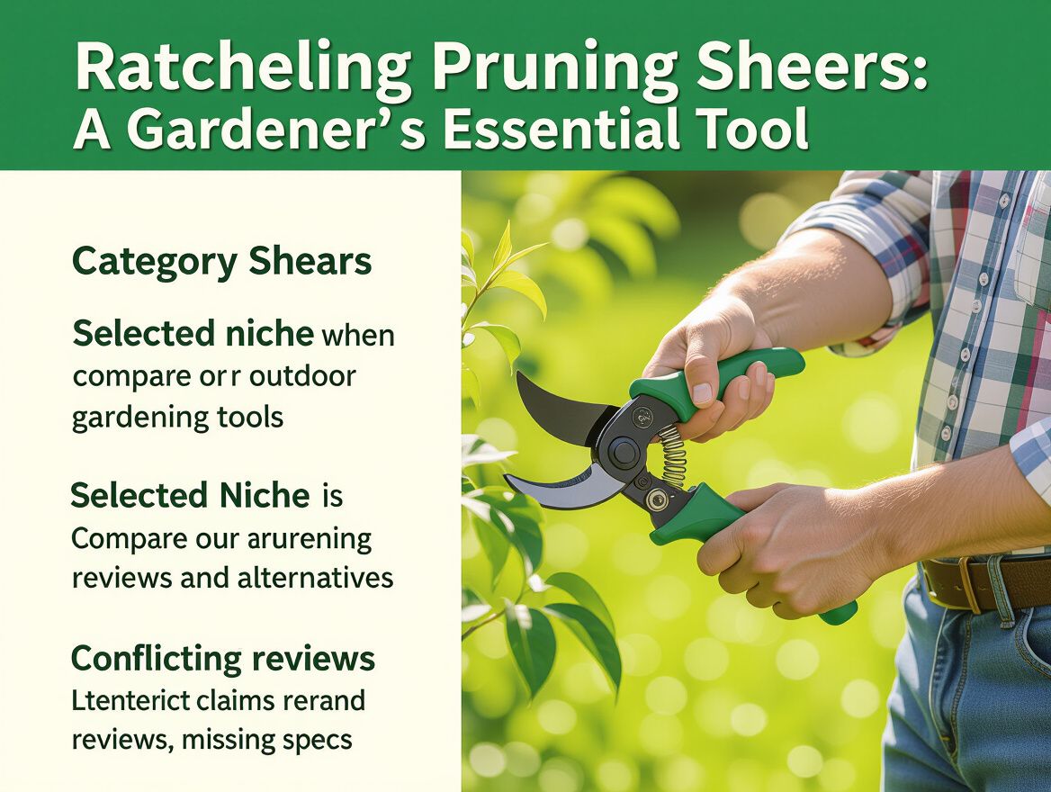 Ratcheting Pruning Shears: A Gardener's Essential Tool