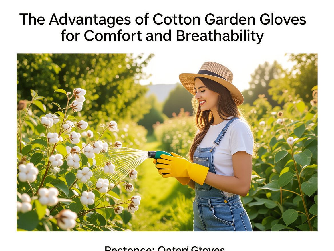 The Advantages of Cotton Garden Gloves for Comfort and Breathability