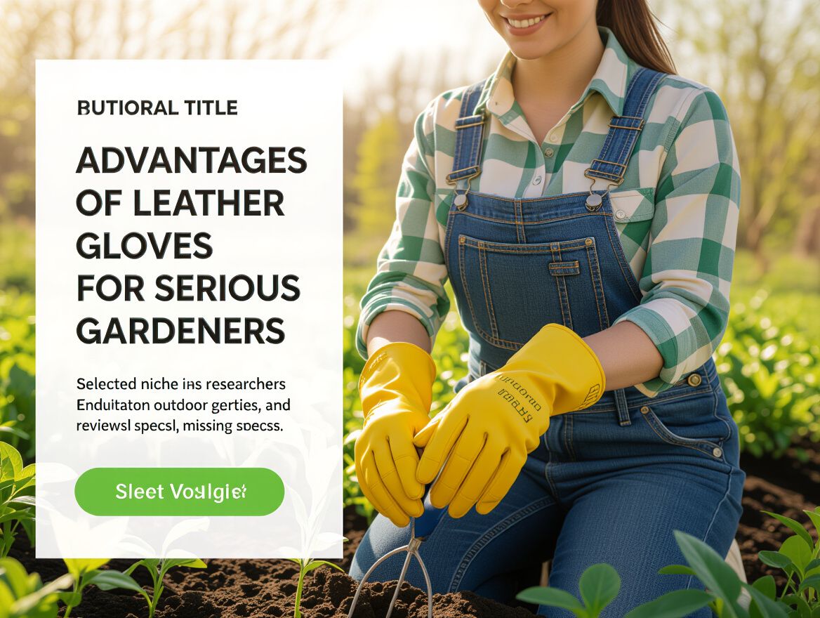The Advantages of Leather Garden Gloves for Serious Gardeners