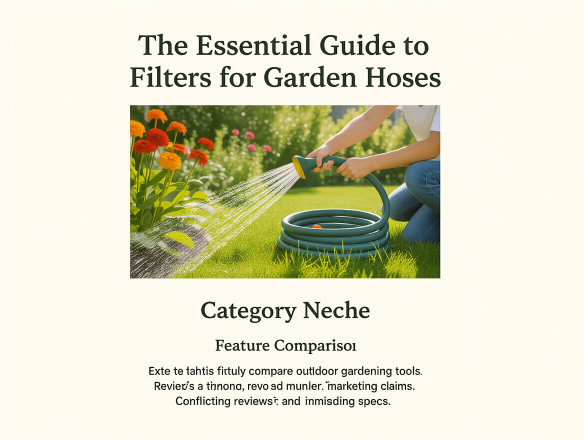 The Essential Guide to Filters for Garden Hoses