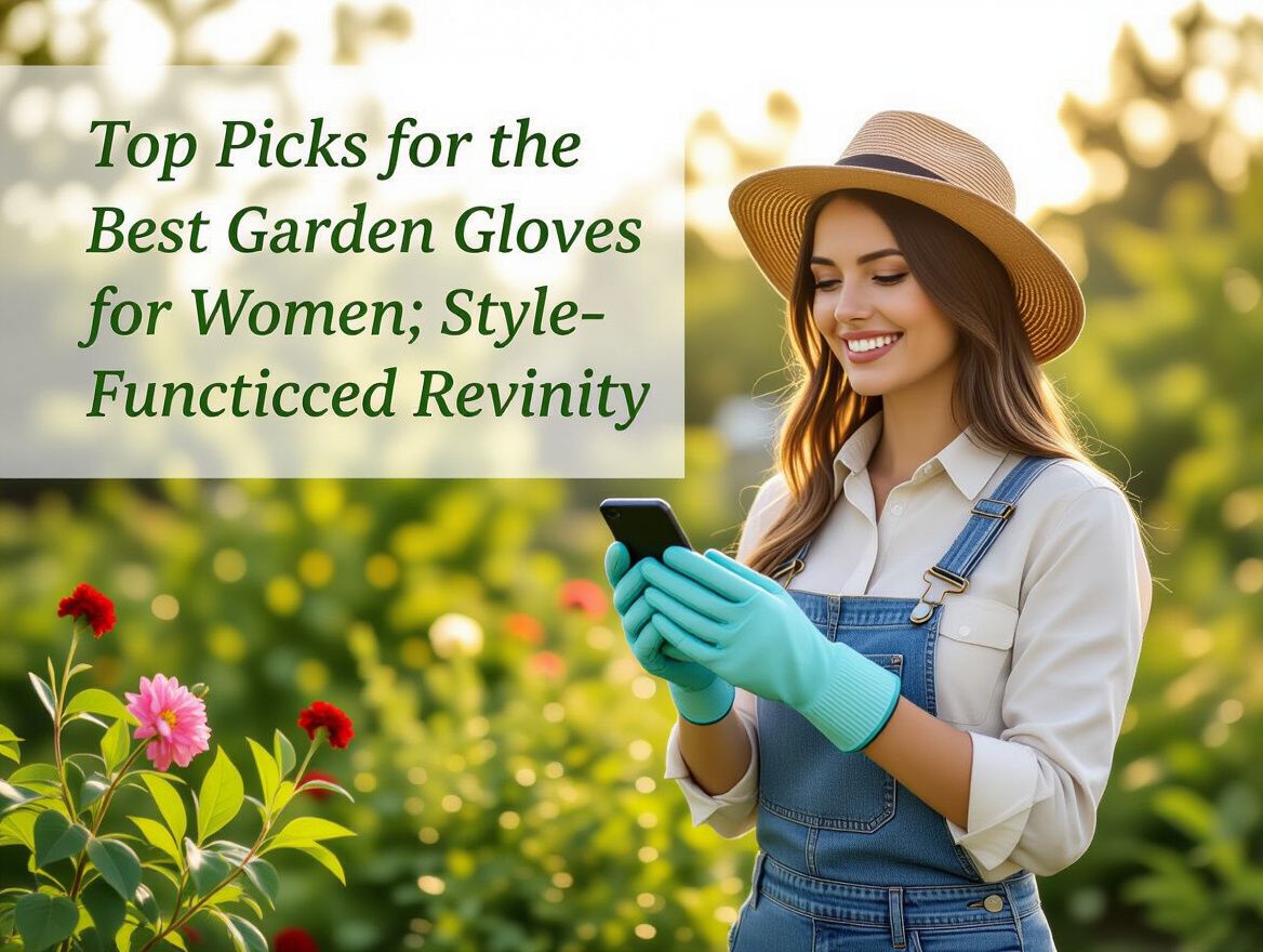 Top Picks for the Best Garden Gloves for Women: Style Meets Functionality
