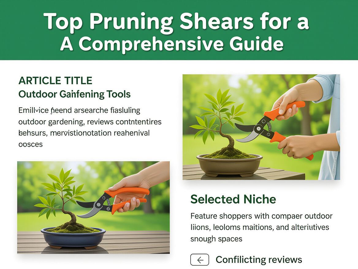 Top Pruning Shears for Bonsai: A Comprehensive Guide