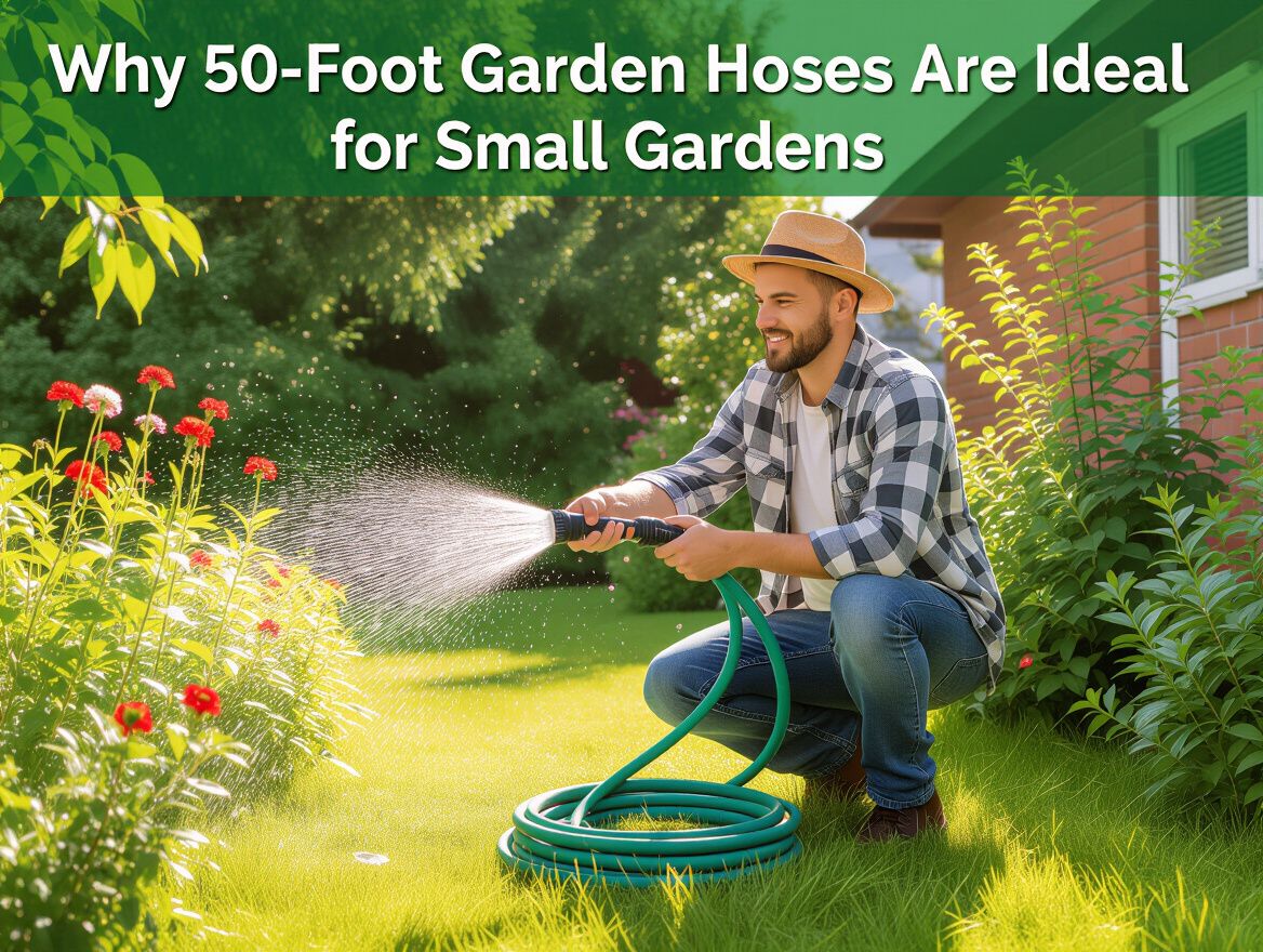 Why 50-Foot Garden Hoses Are Ideal for Small Gardens