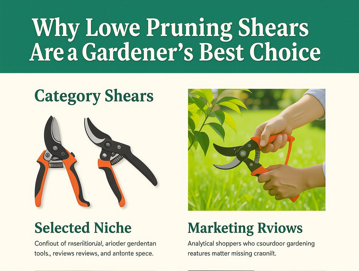 Why Lowe Pruning Shears Are a Gardener's Best Choice