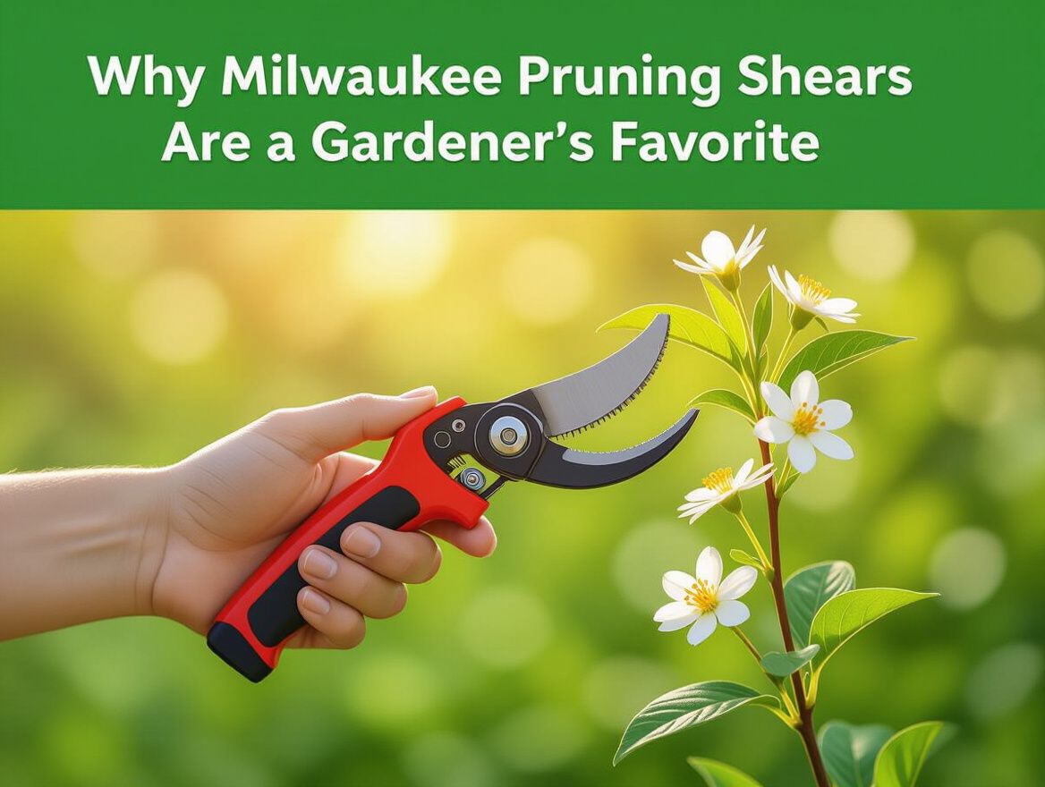 Why Milwaukee Pruning Shears Are a Gardener's Favorite